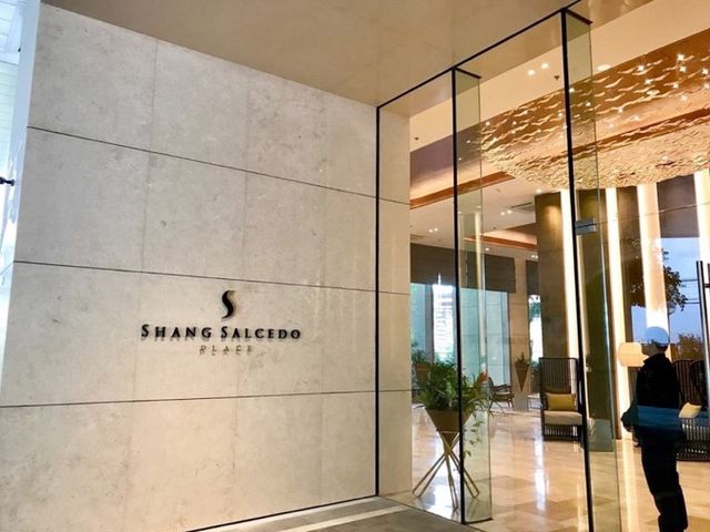 Shang Salcedo Place entrance sign